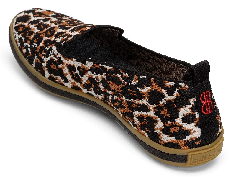 Sutton Knit Slip On - Leopard