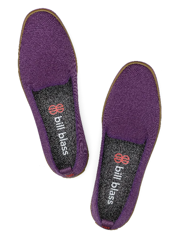 Sutton Knit Slip On - Purple Heart