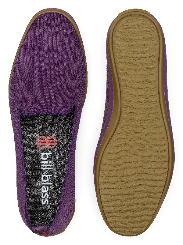 Sutton Knit Slip On - Purple Heart