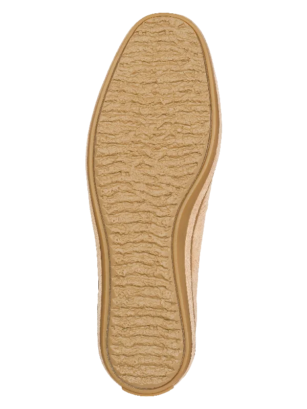 Sutton Suede Slip On - Nude