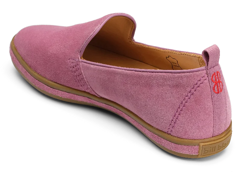 Sutton Suede Slip On - Orchid